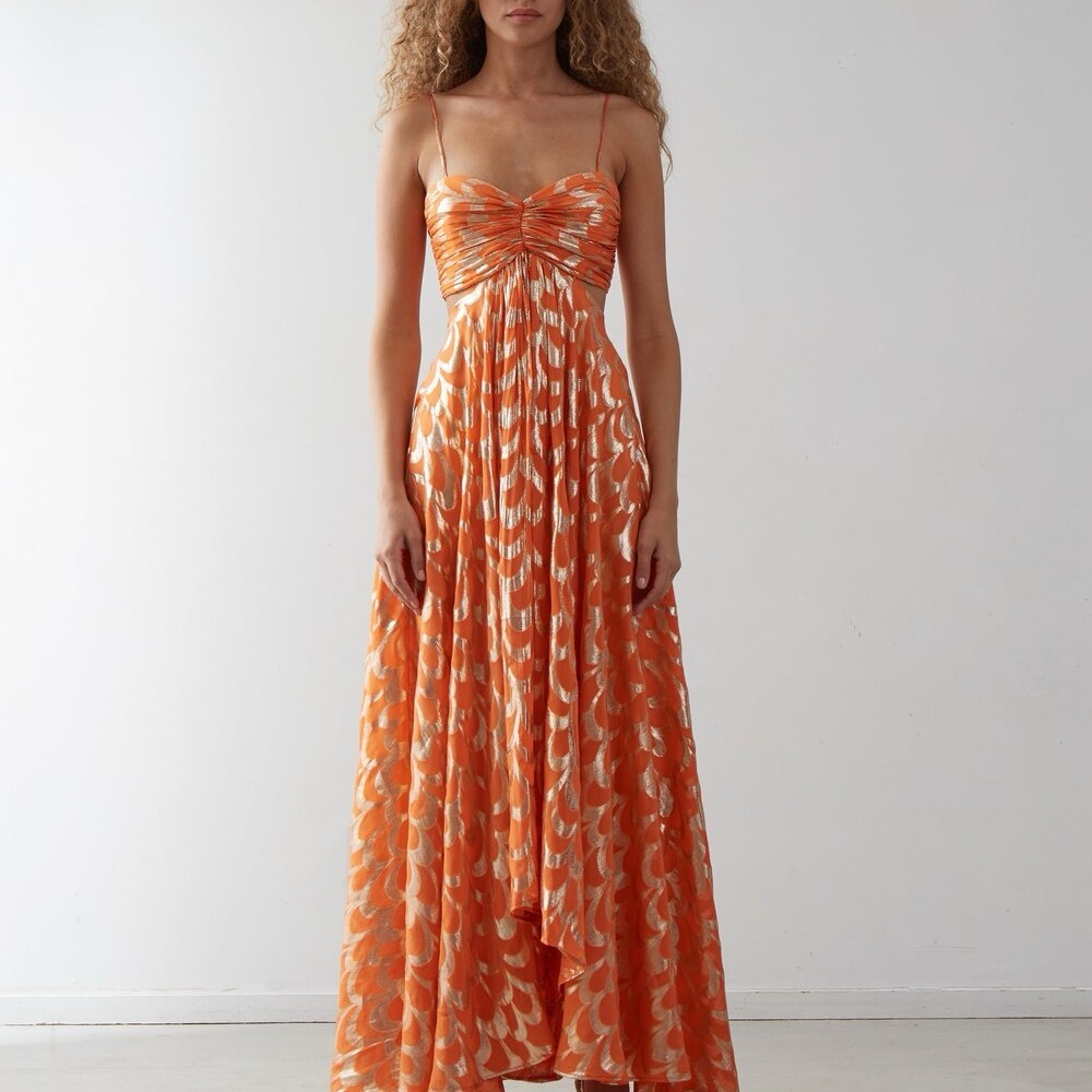 Delfi Collective Adele Dress Orange